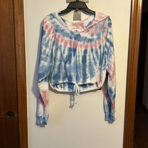 Hollister crop sweatshirt size small